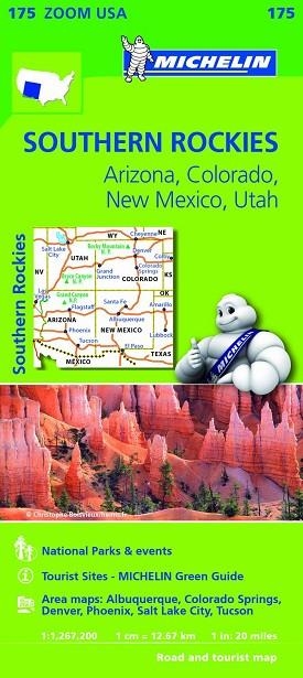 SOUTHERN ROCKIES: ARIZONA, COLORADO, NEW MEXICO, UTAH (MAPA ZOOM 175) | 9782067190887 | AAVV | Llibreria Drac - Llibreria d'Olot | Comprar llibres en català i castellà online