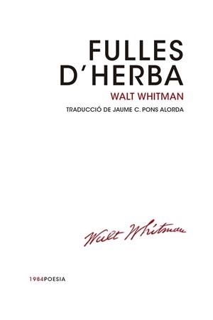 FULLES D'HERBA | 9788415835301 | WHITMAN, WALT | Llibreria Drac - Llibreria d'Olot | Comprar llibres en català i castellà online