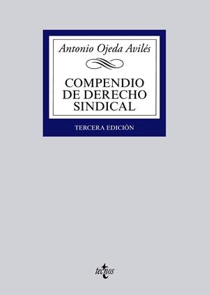 COMPENDIO DE DERECHO SINDICAL | 9788430961641 | OJEDA, ANTONIO | Llibreria Drac - Llibreria d'Olot | Comprar llibres en català i castellà online