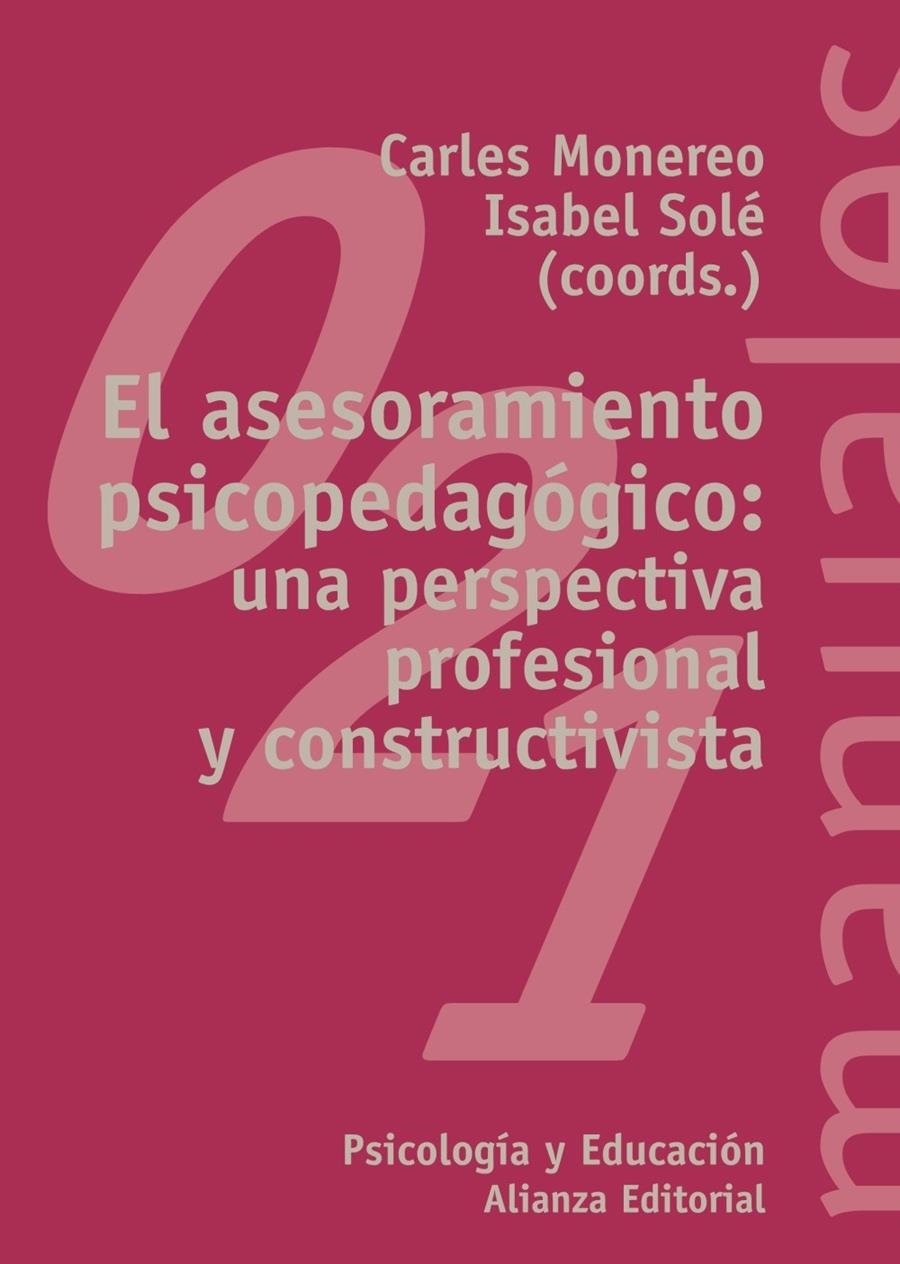 ASESORAMIENTO PSICOPEDAGOGICO:UNA PERSPECTIVA PROFESIONAL | 9788420681948 | MONEREO, CARLES | Llibreria Drac - Llibreria d'Olot | Comprar llibres en català i castellà online