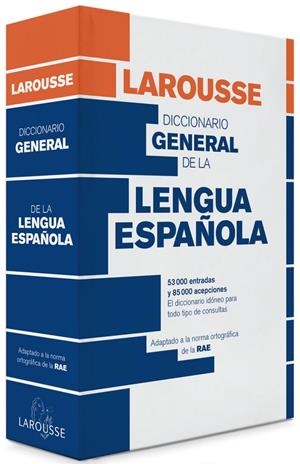 DICCIONARIO GENERAL DE LENGUA ESPAÑOLA | 9788415411789 | AAVV | Llibreria Drac - Llibreria d'Olot | Comprar llibres en català i castellà online