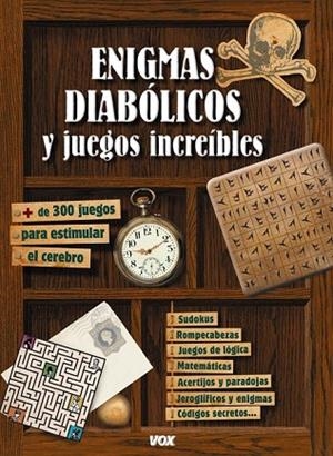 ENIGMAS DIABÓLICOS Y JUEGOS INCREÍBLES | 9788499741499 | AAVV | Llibreria Drac - Llibreria d'Olot | Comprar llibres en català i castellà online