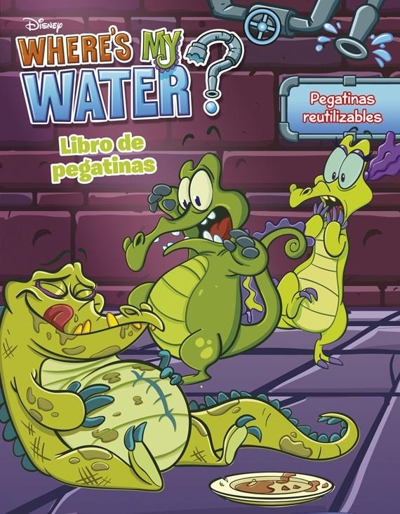 WHERE'S MY WATER. LIBRO DE PEGATINAS | 9788499515717 | DISNEY | Llibreria Drac - Llibreria d'Olot | Comprar llibres en català i castellà online