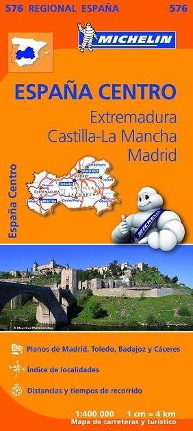 EXTREMADURA, CASTILLA LA MANCHA, MADRID (MAPA REGIONAL 576) | 9782067184350 | AA.DD. | Llibreria Drac - Llibreria d'Olot | Comprar llibres en català i castellà online