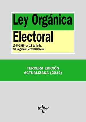 LEY ORGÁNICA ELECTORAL | 9788430962051 | AAVV | Llibreria Drac - Llibreria d'Olot | Comprar llibres en català i castellà online