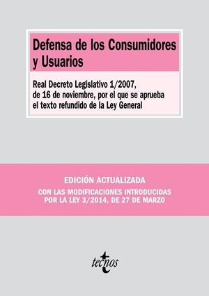 DEFENSA DE LOS CONSUMIDORES Y USUARIOS | 9788430962297 | Llibreria Drac - Llibreria d'Olot | Comprar llibres en català i castellà online