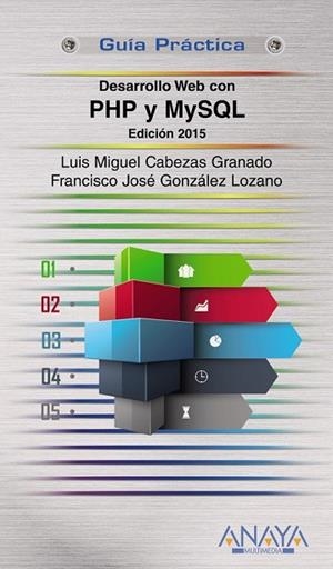 DESARROLLO WEB CON PHP Y MYSQL. EDICIÓN 2015 | 9788441535688 | CABEZAS GRANADO, LUIS MIGUEL; GONZÁLEZ, FRANCISCO JOSÉ | Llibreria Drac - Librería de Olot | Comprar libros en catalán y castellano online