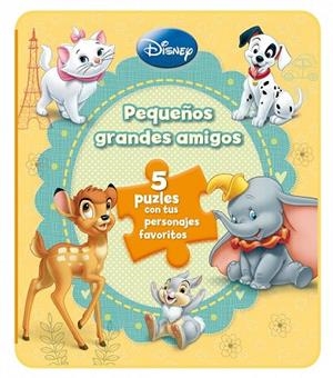 PEQUEÑOS GRANDES AMIGOS. 5 PUZLES CON TUS PERSONAJES FAVORITOS | 9788499515311 | DISNEY | Llibreria Drac - Llibreria d'Olot | Comprar llibres en català i castellà online