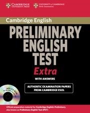 CAMBRIDGE PRELIMINARY ENGLISH TEST EXTRA STUDENT'S BOOK WITH ANSWERS AND CD-ROM | 9780521676687 | CAMBRIDGE ESOL | Llibreria Drac - Llibreria d'Olot | Comprar llibres en català i castellà online