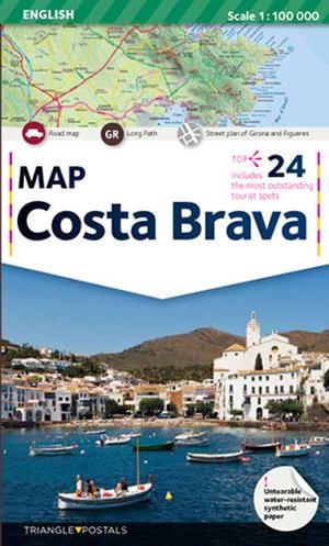 MAP COSTA BRAVA | 9788484781530 | AAVV | Llibreria Drac - Llibreria d'Olot | Comprar llibres en català i castellà online