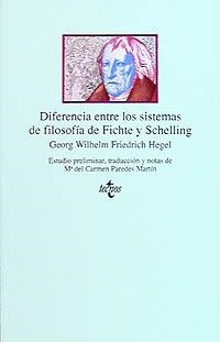 DIFERENCIA ENTRE LOS SISTEMAS DE FILOSOFIA DE FICH | 9788430918379 | HEGEL | Llibreria Drac - Librería de Olot | Comprar libros en catalán y castellano online