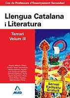 LLENGUA CATALANA I LITERATURA VOL. 3 COS DE PROFESSORS | 9788466581745 | GUILLEN ALFONSO, MANUEL JOSE/FORMACION IVEP, S.L. | Llibreria Drac - Llibreria d'Olot | Comprar llibres en català i castellà online