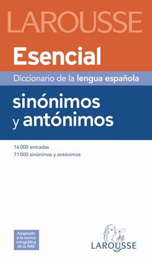 DICCIONARIO ESENCIAL SINONIMOS Y ANTONIMOS | 9788480165181 | AA.VV. | Llibreria Drac - Llibreria d'Olot | Comprar llibres en català i castellà online