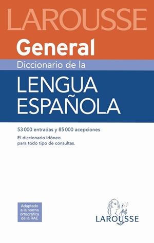 DICCIONARIO DE LA LENGUA ESPAÑOLA GENERAL | 9788480164955 | AA.VV. | Llibreria Drac - Llibreria d'Olot | Comprar llibres en català i castellà online