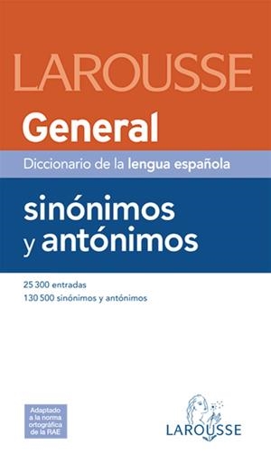 DICCIONARIO DE SINONIMOS Y ANTONIMOS DE LA LENGUA ESPAÑOLA | 9788480165174 | AA.VV. | Llibreria Drac - Llibreria d'Olot | Comprar llibres en català i castellà online