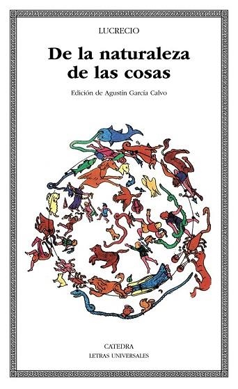 DE LA NATURALEZA DE LAS COSAS | 9788437604138 | LUCRECIO | Llibreria Drac - Llibreria d'Olot | Comprar llibres en català i castellà online