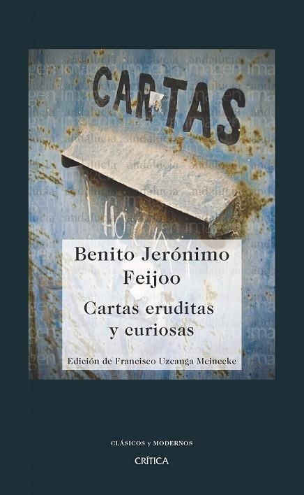 CARTAS ERUDITAS Y CURIOSAS | 9788474239188 | JERONIMO, BENITO | Llibreria Drac - Llibreria d'Olot | Comprar llibres en català i castellà online