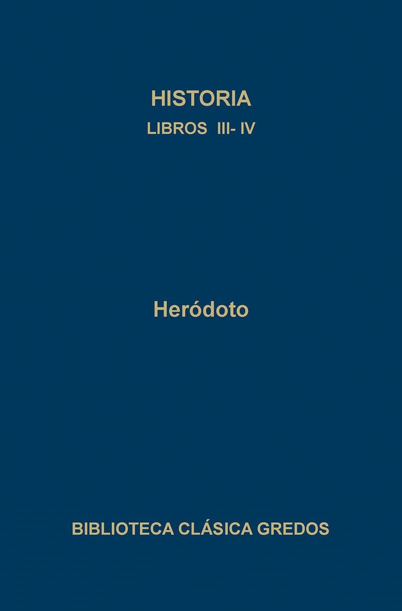 HISTORIA. LIBROS III-IV | 9788424935252 | HERODOTO | Llibreria Drac - Librería de Olot | Comprar libros en catalán y castellano online