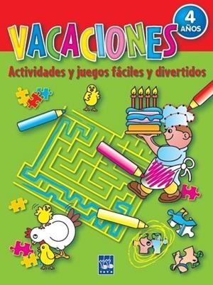 VACACIONES 4 AÑOS | 9788408079095 | AA.VV. | Llibreria Drac - Librería de Olot | Comprar libros en catalán y castellano online