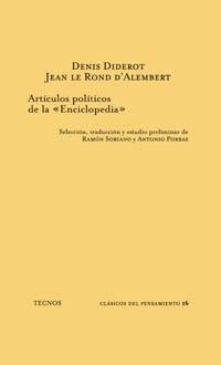 ARTICULOS POLITICOS DE LA "ENCICLOPEDIA" | 9788430912544 | DIDEROT, DENIS ; D'Alembert, Jean le Rond | Llibreria Drac - Llibreria d'Olot | Comprar llibres en català i castellà online