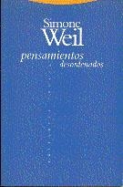 PENSAMIENTOS DESORDENADOS | 9788481640793 | WEIL, SIMONE | Llibreria Drac - Llibreria d'Olot | Comprar llibres en català i castellà online