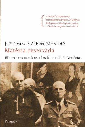 MATERIA RESERVADA | 9788466410205 | YVARS, J.F.  MERCADE, ALBERT | Llibreria Drac - Llibreria d'Olot | Comprar llibres en català i castellà online