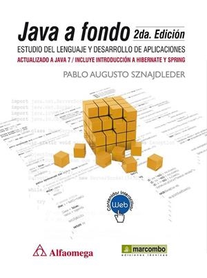 JAVA A FONDO | 9788426719782 | SZNAJDLEDER, PABLO AUGUSTO | Llibreria Drac - Llibreria d'Olot | Comprar llibres en català i castellà online