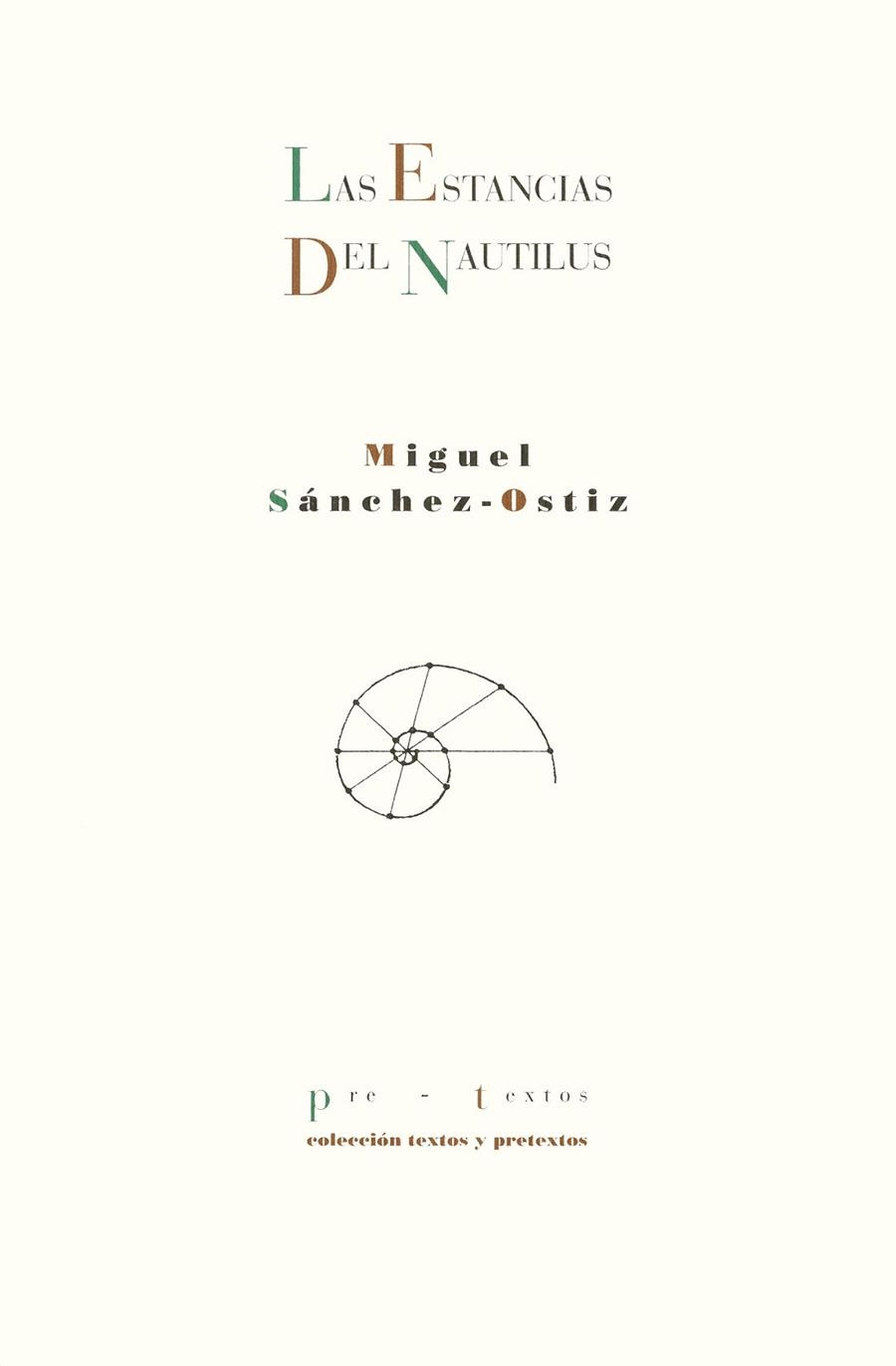 ESTANCIAS DEL NAUTILUS, LAS | 9788481911183 | SANCHEZ-OSTIZ, MIGUEL | Llibreria Drac - Llibreria d'Olot | Comprar llibres en català i castellà online