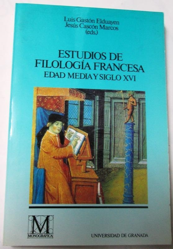 ESTUDIOS DE FILOLOGIA FRANCESA.EDAD MEDIA Y SIGLO | 9788433822567 | Llibreria Drac - Llibreria d'Olot | Comprar llibres en català i castellà online