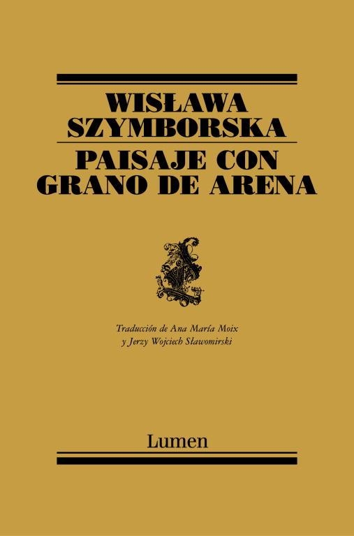 PAISAJE CON GRANO DE ARENA | 9788426427953 | SZYMBORSKA, WISLAWA | Llibreria Drac - Llibreria d'Olot | Comprar llibres en català i castellà online