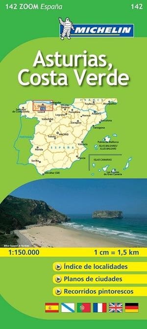 MAPA ZOOM ASTURIAS, COSTA VERDE (142) | 9782067140615 | VARIOS AUTORES | Llibreria Drac - Llibreria d'Olot | Comprar llibres en català i castellà online