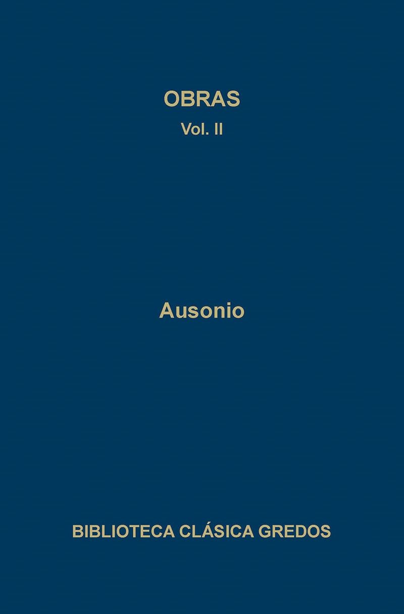 OBRAS II (DECIMO MAGNO USONIO) | 9788424914356 | DECIMO MAGNO USONIO | Llibreria Drac - Llibreria d'Olot | Comprar llibres en català i castellà online