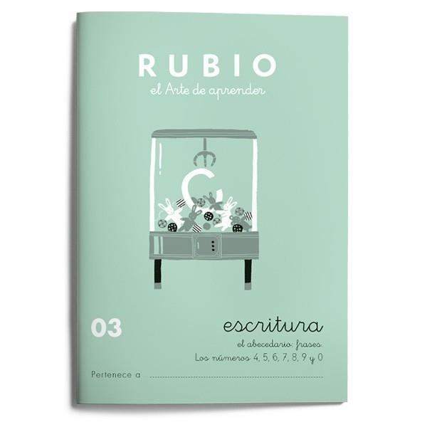 ESCRITURA 03 RUBIO | 9788485109166 | Llibreria Drac - Llibreria d'Olot | Comprar llibres en català i castellà online