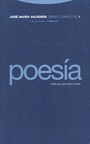 POESIA.OBRAS COMPLETAS 1 (RUSTICA) | 9788481642179 | VALVERDE, JOSE MARIA | Llibreria Drac - Llibreria d'Olot | Comprar llibres en català i castellà online