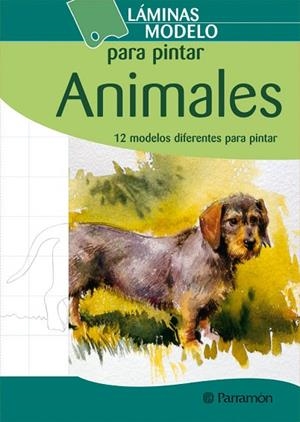 LAMINAS MODELO PARA PINTAR ANIMALES | 9788434238428 | EQUIPO PARRAMON | Llibreria Drac - Librería de Olot | Comprar libros en catalán y castellano online