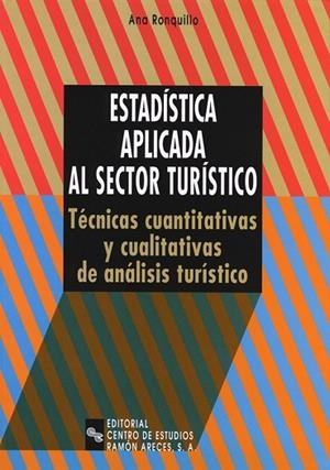 ESTADISTICA APLICADA AL SECTOR TURISTICO | 9788480042437 | Llibreria Drac - Llibreria d'Olot | Comprar llibres en català i castellà online