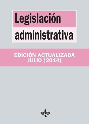 LEGISLACIÓN ADMINISTRATIVA (EDICIÓN 2014) | 9788430962402 | VV.AA. | Llibreria Drac - Llibreria d'Olot | Comprar llibres en català i castellà online