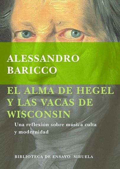 ALMA DE HEGEL Y LAS VACAS DE WISCONSIN,EL    (DIP) | 9788478444472 | BARICCO,ALESSANDRO | Llibreria Drac - Llibreria d'Olot | Comprar llibres en català i castellà online