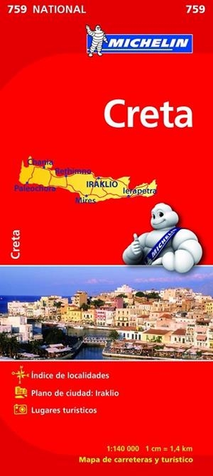 CRETA ( MAPA NATIONAL 759 ) | 9782067173231 | Llibreria Drac - Llibreria d'Olot | Comprar llibres en català i castellà online