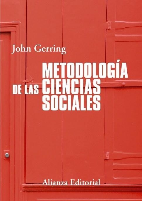 METODOLOGÍA DE LAS CIENCIAS SOCIALES | 9788420689807 | GERRING, JOHN | Llibreria Drac - Llibreria d'Olot | Comprar llibres en català i castellà online