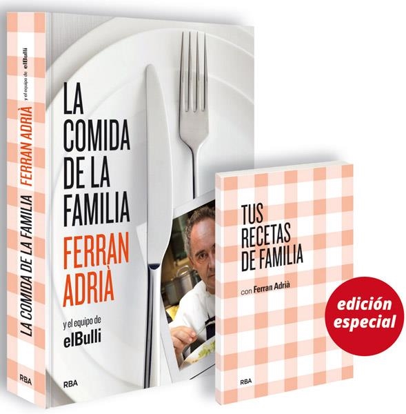 COMIDA DE LA FAMILIA, LA | 9788492981823 | ADRIA, FERRAN | Llibreria Drac - Librería de Olot | Comprar libros en catalán y castellano online