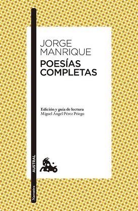 POESÍAS COMPLETAS | 9788467042160 | MANRIQUE, JORGE | Llibreria Drac - Llibreria d'Olot | Comprar llibres en català i castellà online