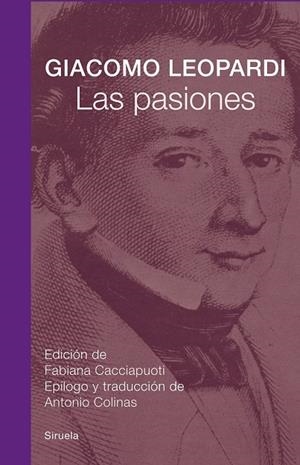 PASIONES, LAS | 9788498418057 | LEOPARDI, GIACOMO | Llibreria Drac - Librería de Olot | Comprar libros en catalán y castellano online