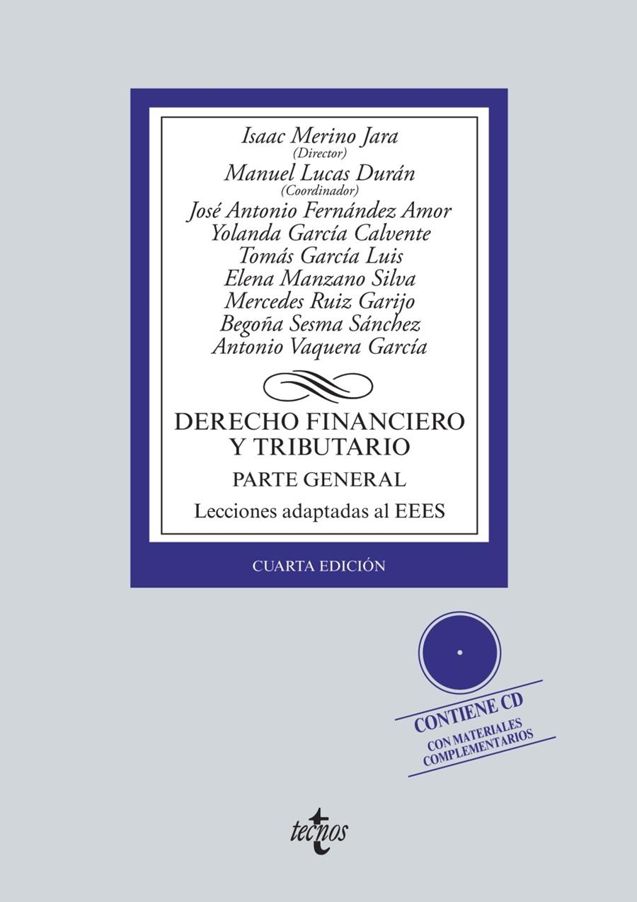 DERECHO FINANCIERO Y TRIBUTARIO | 9788430963294 | AAVV | Llibreria Drac - Llibreria d'Olot | Comprar llibres en català i castellà online