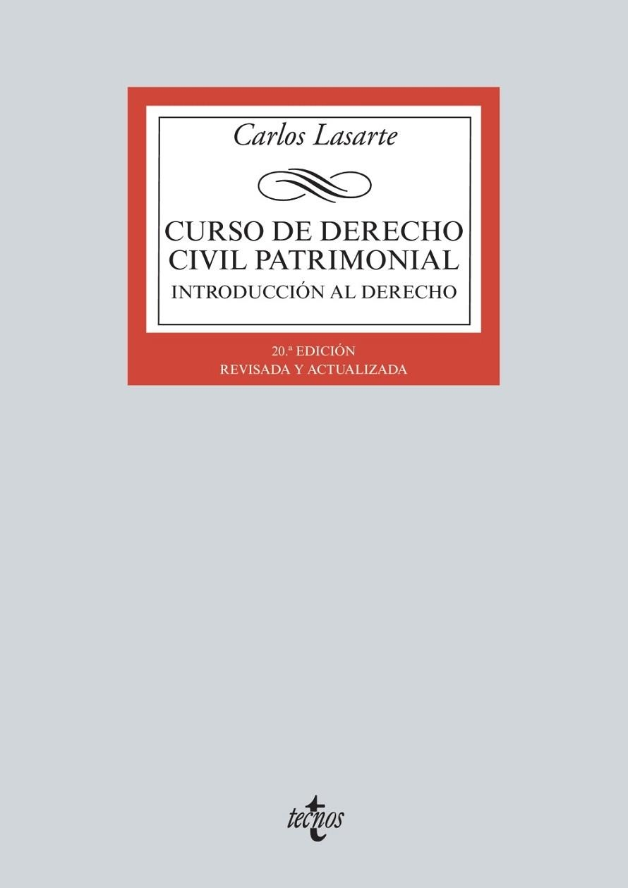 CURSO DE DERECHO CIVIL PATRIMONIAL | 9788430963102 | LASARTE, CARLOS | Llibreria Drac - Llibreria d'Olot | Comprar llibres en català i castellà online