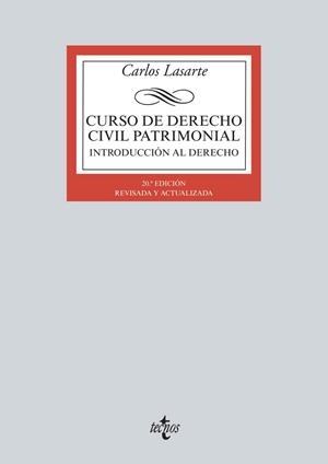 CURSO DE DERECHO CIVIL PATRIMONIAL | 9788430963102 | LASARTE, CARLOS | Llibreria Drac - Llibreria d'Olot | Comprar llibres en català i castellà online