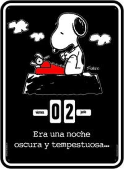 CALENDARIO SNOOPY ERA UNA NOCHE OSCURA Y TEMPESTUOSA | 9788868214296 | SCHLUZ, CHARLES | Llibreria Drac - Llibreria d'Olot | Comprar llibres en català i castellà online