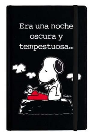 CUADERNO SNOOPY ERA UNA NOCHE OSCURA Y TEMPESTUOSA - GRANDE | 9788868213466 | SCHULZ, CHARLES | Llibreria Drac - Llibreria d'Olot | Comprar llibres en català i castellà online