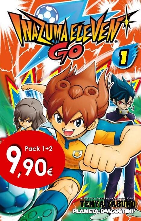 PACK INAZUMA ELEVEN GO 1+2 | 9788468480404 | YABUNO, TENYA | Llibreria Drac - Llibreria d'Olot | Comprar llibres en català i castellà online