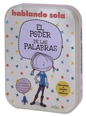 HABLANDO SOLA. EL PODER DE LAS PALABRAS (CAJA METALICA) | 9788497547833 | VV.AA. | Llibreria Drac - Librería de Olot | Comprar libros en catalán y castellano online